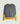 Pull col rond bicolore en laine mérinos gris moyen – Rodier