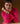 Round-neck cashmere sweater - Rose Tonique