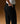 Wide cashmere pants - Black