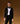 Wide cashmere pants - Black
