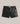 Short en cuir - Noir
