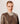 Casaco curto de couro - Camel Brown