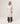 Long knitted coat - White Ecru