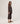Oversized open cardigan - Havana Brown