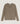 Camisola oversized em caxemira com decote em V - Bege