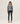 Camisola oversized de caxemira com decote em V - Pearl Grey