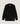 Camisola oversized em caxemira com decote em V - Preto