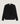 Round-neck cashmere sweater - Black