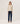 Round neck cashmere sweater - Beige