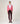 Legging stretch em pele de cordeiro - Bordeaux Red