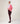 Legging stretch em pele de cordeiro - Bordeaux Red
