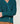 Pull trompe l'oeil en laine mérinos - Bleu Petrole