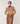 Camisola decote V em lã Merino - Camel Brown