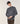 Pull col montant en laine mérinos - Gris Plomb
