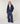 Cardigan oversized de malha grossa - Azul Marinho