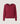 Fine knit round neck sweater - Grenat