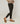 Leggings elásticas de pele de cordeiro