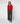 Camisola de lã Merino com decote em V - Vermelho